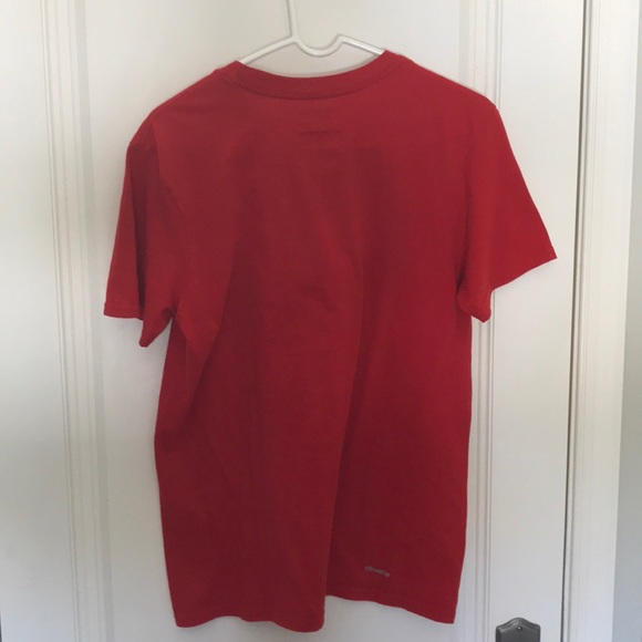 Red ADIDAS performance tee - Picture 2 of 4